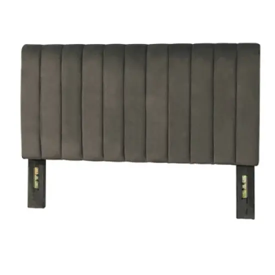 Queen Teagan Channel Upholstered Headboard - Lifestorey image {5}