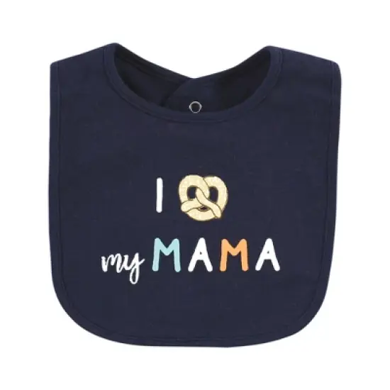 Hudson Baby Infant Boy Cotton Bibs, Popsicle, One Size image {5}