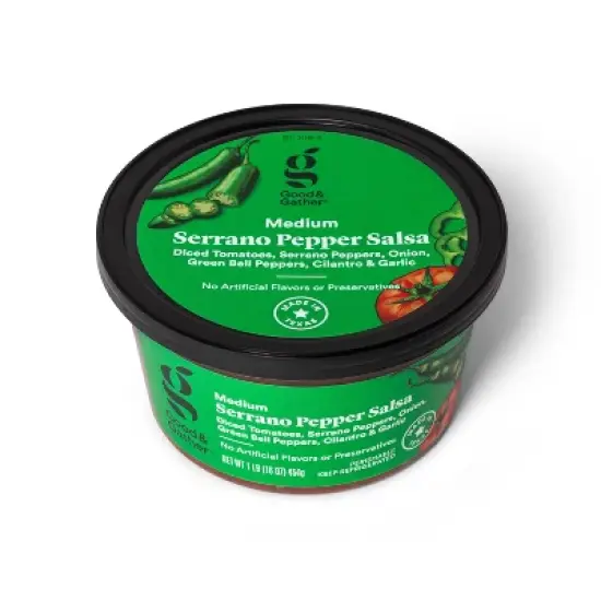 Medium Serrano Pepper Salsa - 16oz - Good & Gather&trade; image {2}
