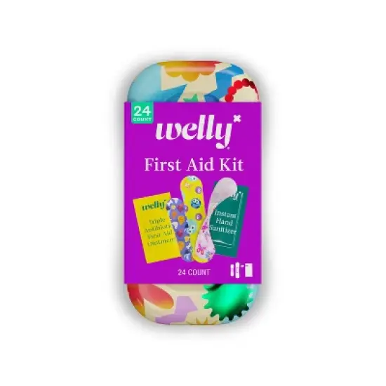 Welly Kid's Quick Fix First Aid Bandage Travel Kit - Multi-Color - 24ct image {7}