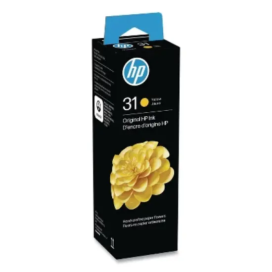 HP 31 70ml Yellow Bottled Ink Cartridge: High Yield, HP 31 series, Printer Ink image {5}