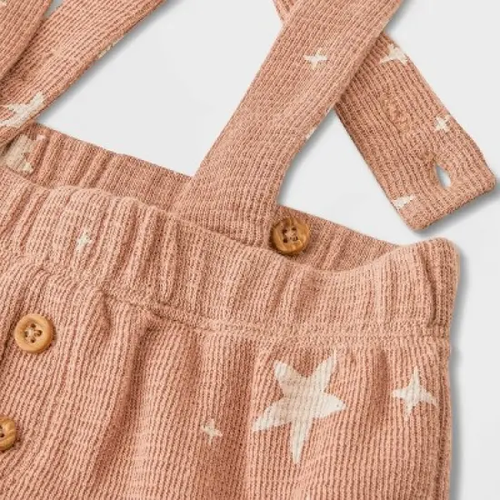 Grayson Collective Baby Long Sleeve Ribbed Bodysuit & Bottom Set - Cream image {3}