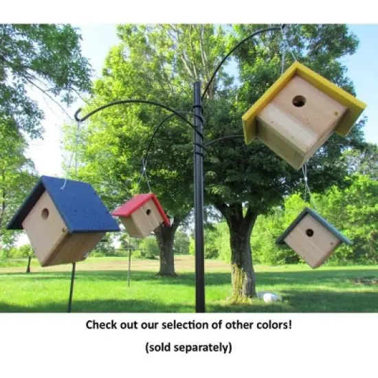 JCS Wildlife Cedar & Poly Wren, Chickadee, & Warbler Birdhouse image {2}