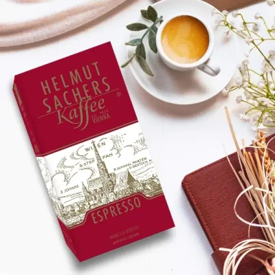 Helmut Sachers Espresso Ground Coffee 17.6oz/500g image {1}