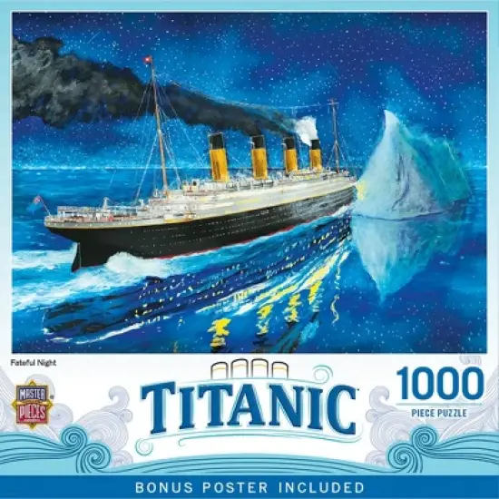 MasterPieces 1000 Piece Puzzle - Titanic Fateful Night - 19.25"x26.75" image {1}