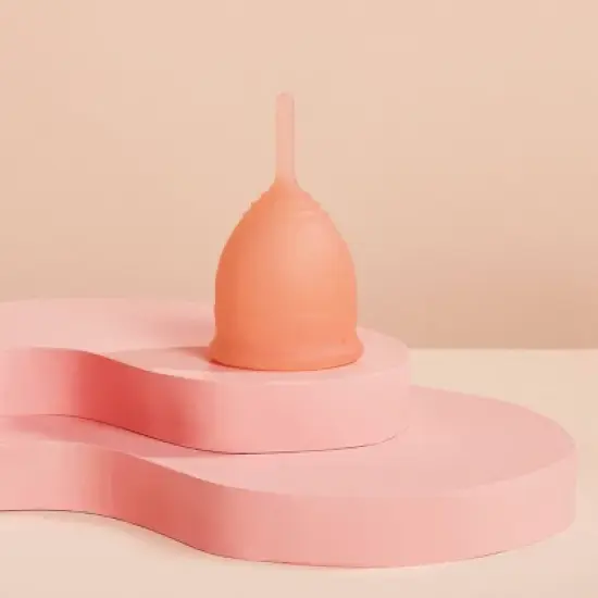 Saalt Soft Menstrual Cup - Desert Blush - Small image {3}