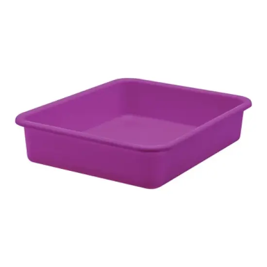 Teacher Created Resources&reg; Purple Large Plastic Letter Tray, Pack of 6 image {2}