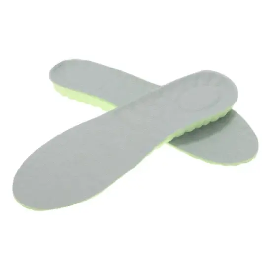 Unique Bargains 6D Height Increase Shoe Inserts Fit Shoe Green Gray 1 Pair image {4}