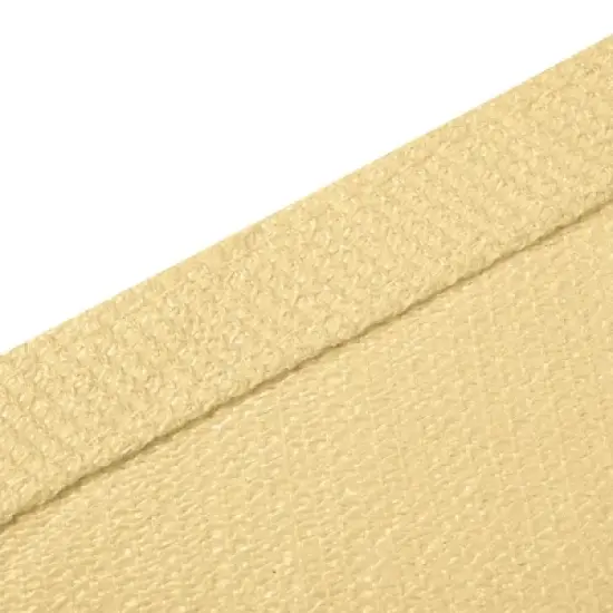 LAGarden 28FT HDPE Triangle Sun Shade Sail image {2}