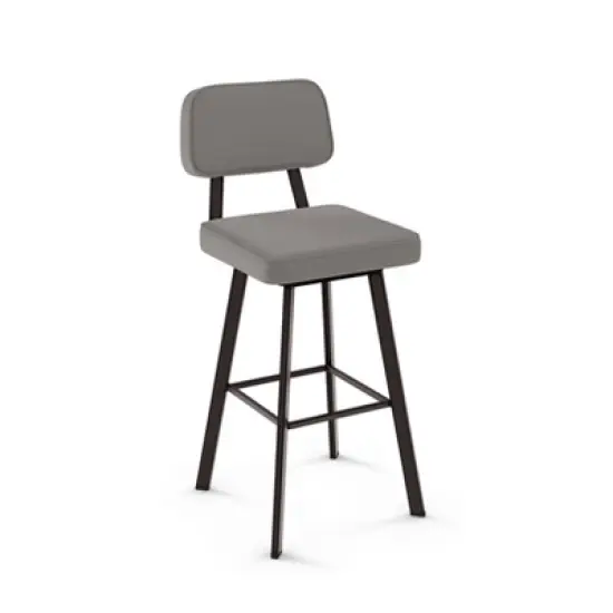 26.75" Clarkson Swivel Counter Height Barstool - Amisco image {8}