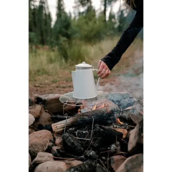 Stansport Portable Folding  Camping Ground Grill 13 In image {4}