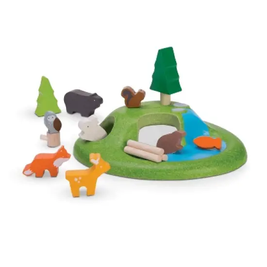 Plantoys| Animal Wooden Figure Set image {1}