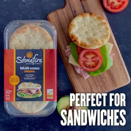 Stonefire Naan Rounds - 12ct/12.7oz image {2}