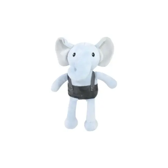 Hudson Baby Infant Boy Plush Bathrobe and Toy Set, Bowtie Elephant, One Size image {2}