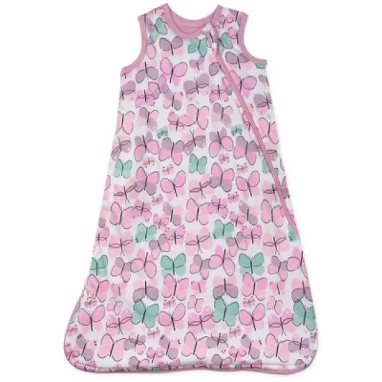 Honest Baby Organic Cotton Jersey Fill Wearable Blanket - All Seasons - Flutter image {3}