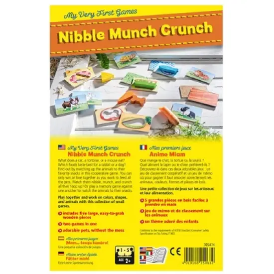 HABA My Very First Games Nibble Munch Crunch (Made in Germany) image {6}