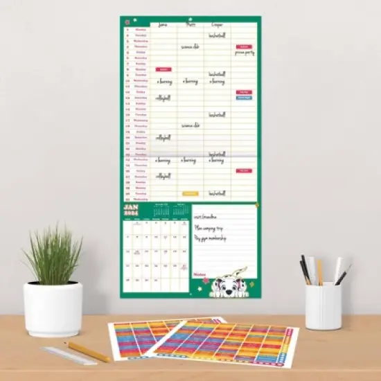 Trends International Inc. 2023-24 Wall Calendar 12"x12" Disney Classics with Stickers image {4}