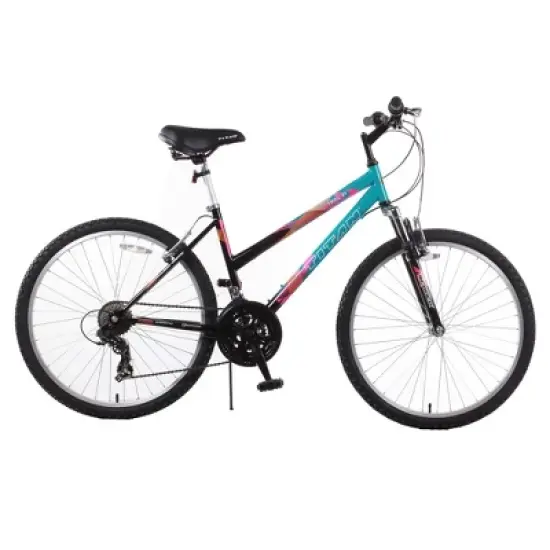 Titan Trail 21-speed Suspension Women's Mountain Bike, 18-Inch Frame, Blue image {5}