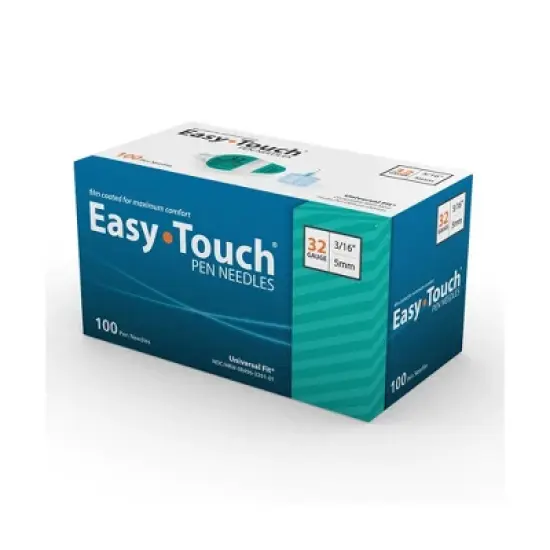 Easy Touch Pen Needle 32 Gauge 5mm, 100 Ct image {4}