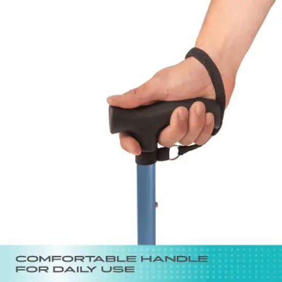 Stander Wonder Cane, Folding Walking Cane for Seniors with Flexible Quad Tip image {2}