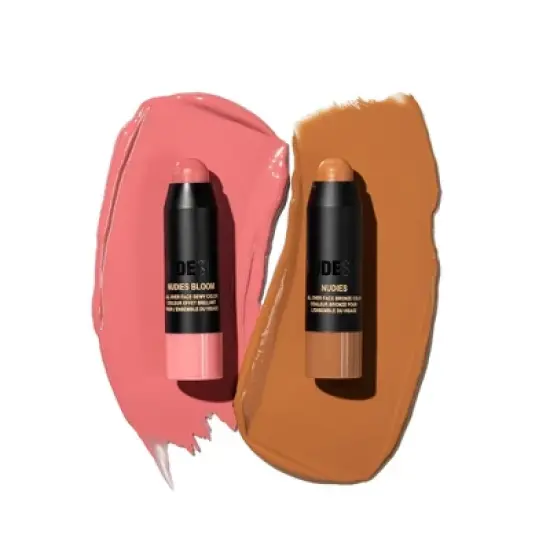 NUDESTIX Nudies Pink Blush & Nude Bronze Mini Kit - 0.21oz/2pc - Ulta Beauty image {1}