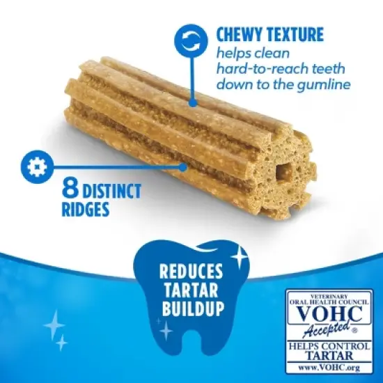 Dentalife Daily Mini Original Flavor Dental and Hard Chews Dog Treat - 6.8oz/24ct image {3}