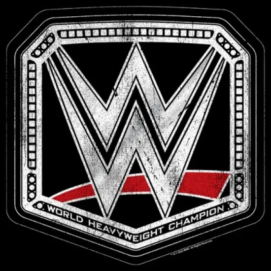 Boy's WWE World Heavyweight Champion Logo T-Shirt image {1}