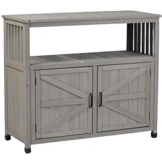 Whisen Wooden Bar Table Set with Storage image {5}