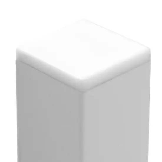 Outdoor Aluminum Square Side Table - White - Crestlive Products image {5}