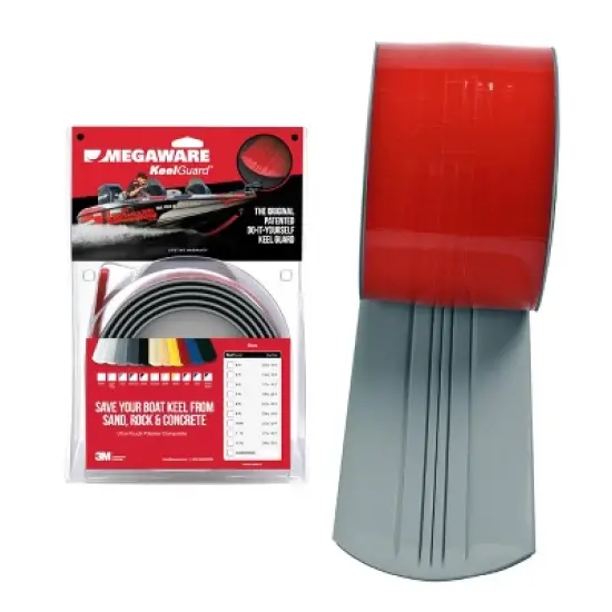 Megaware KeelGuard&reg; - 5' Gray Boat Keel Protector (20505) image {5}