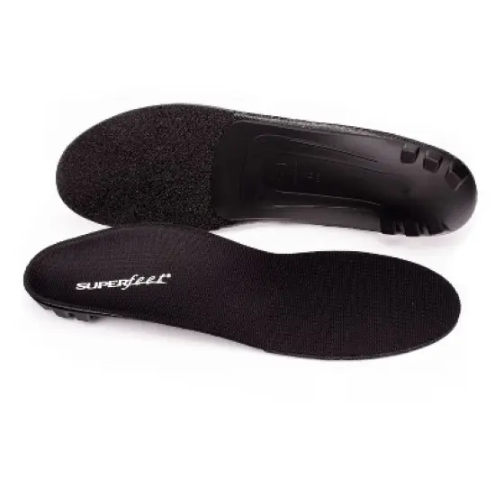 Superfeet All-Purpose Support Low Arch Insoles (Black) - Trim-To-Fit Orthotic Shoe Inserts for Thin, Tight Shoes image {11}