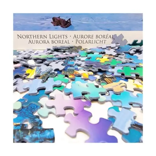EuroGraphics Northern Lights Yellowknife Jigsaw Puzzle - 1000pc image {5}