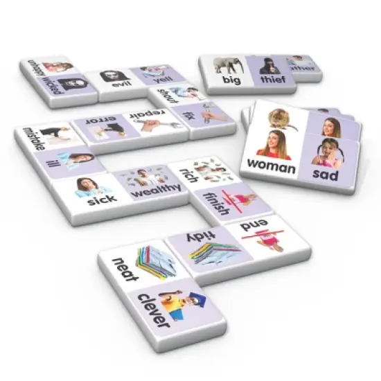 Junior Learning Synonyms Match & Learn Dominoes image {2}
