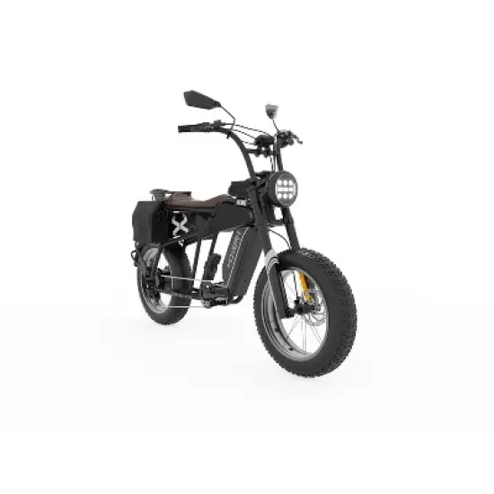Hover 1 Adult Altai Pro R750 20" Step-Over Electric Cruiser Bike - Black image {4}