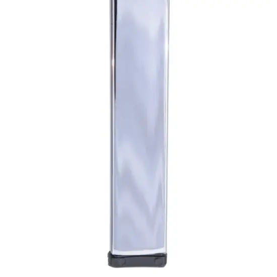 LeisureMod Menno Folding Dining Chair with Stainless Steel Frame, Compact and Durable Design for Kitchen, Balcony, Patio, Garden, Office, or Event Use image {10}