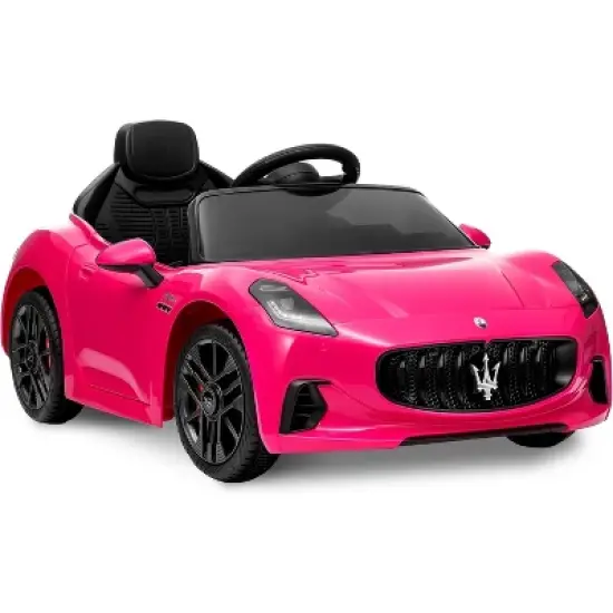 Licensed Maserati GranCabrio 12V Ride On Car for Kids with Remote Control, LED Lights, Battery Powered Electric Vehicle for Boys Girls Ages 3-8 image {9}