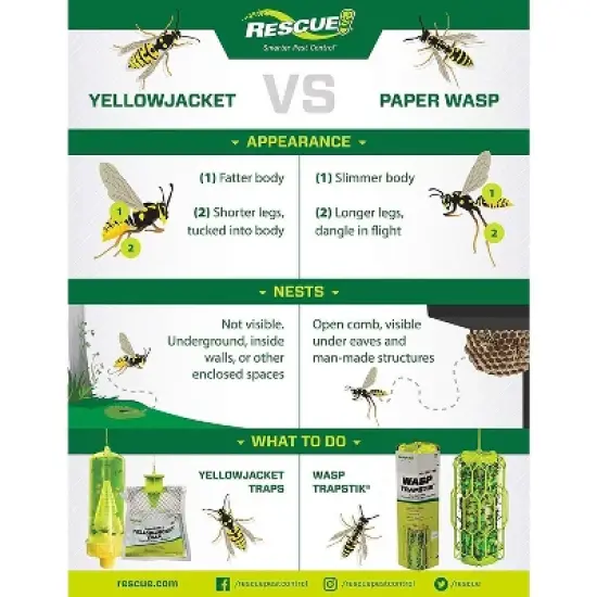 RESCUE! Yellowjacket Attractant � 4 Week Supply - 2 Pack image {5}