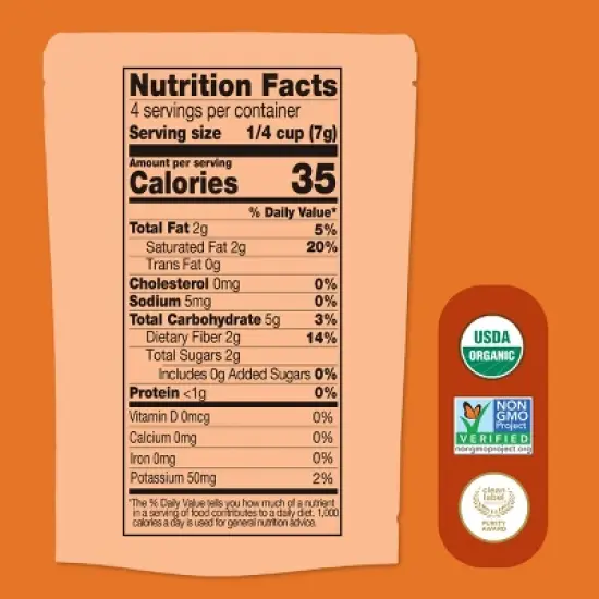 Once Upon a Farm Coconut Melts Mango Baby Snacks - 1oz image {3}