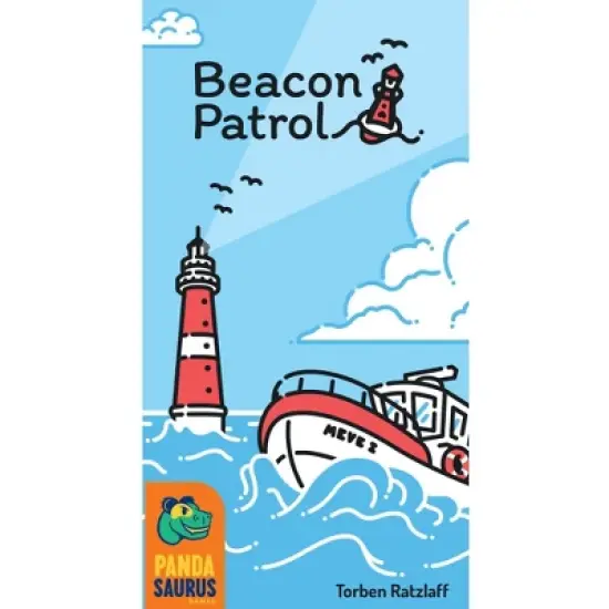 Asmodee Beacon Patrol Board Game: Creative Thinking, Problem Solving, 1-4 Players, 30-Minute Play, Cards & Tiles Included image {1}