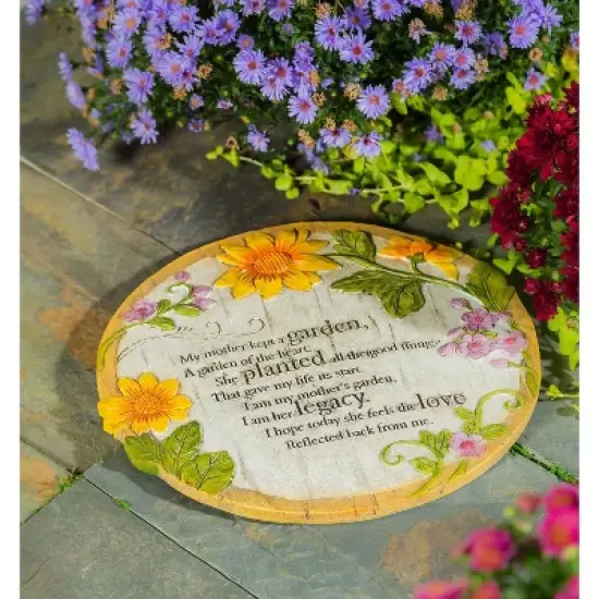 Evergreen Mother Memorial Wishgivers Garden Stone image {7}