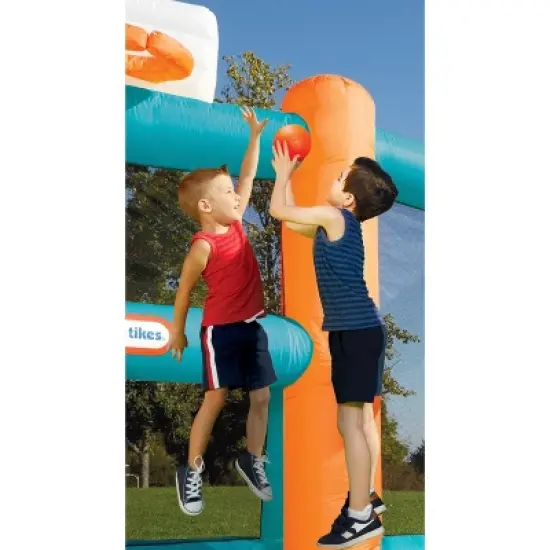 Little Tikes Huge Backyard Soccer & Basketball Court image {2}