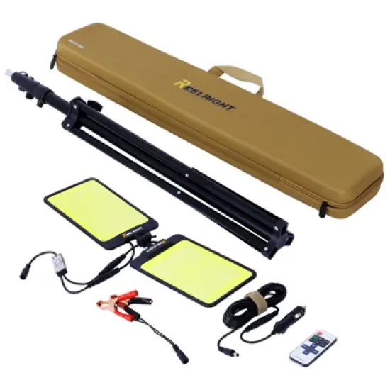 LED Telescopic Camping Lights Portable Outdoor Camping Light Telescoping Pole Fishing Light Flood Light 15000lm For Outdoor image {4}