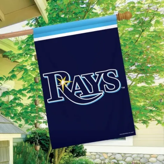 Briarwood Lane Tampa Bay Rays House Flag MLB Licensed 28" x 40" image {2}