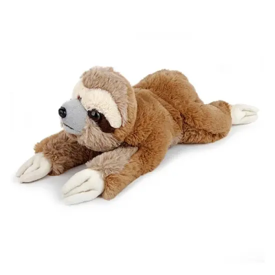 FAO Schwarz 15" Sloth Cuddly Stuffed Animal Plush, Ultra-Soft Fur image {3}