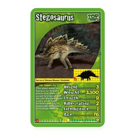 Top Trumps Dinosaurs Card Game, Pack of 3 image {3}