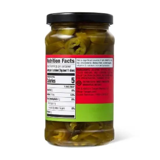 Hot Sliced Jalapeno - 12oz - Market Pantry&trade; image {1}
