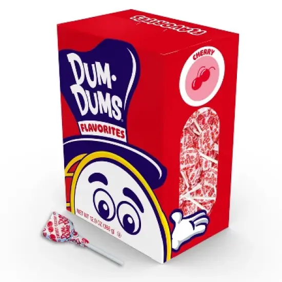 Dum Dums Cherry - 50 Count image {3}