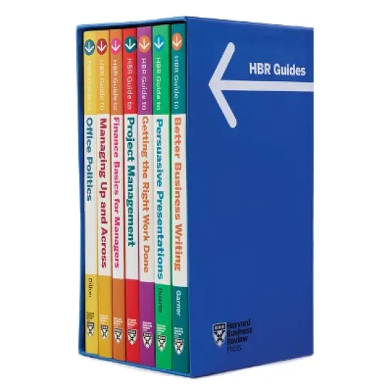 HBR Guides Boxed Set (7 Books) (HBR Guide Series) - by  Harvard Business Review & Nancy Duarte & Bryan A Garner & Karen Dillon (Mixed Media Product) image {1}