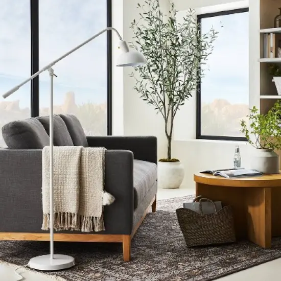 93" Artificial Olive Tree - Threshold&trade; designed with Studio McGee: No Assembly, Indoor Polyester Decor image {1}