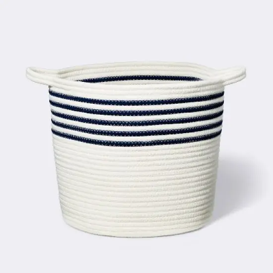 Coiled Rope Bin with Color Band - Cloud Island&trade; image {5}